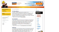 Desktop Screenshot of bauen-und-renovieren.net